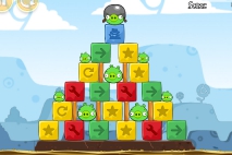 Angry Birds Chrome Dimension уровень 6