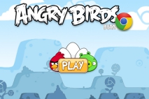 Angry Birds Chrome главное меню