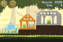 Angry Birds эпизод Danger Above уровень 6-10