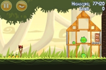 Angry Birds эпизод Danger Above уровень 6-2