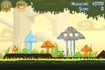Angry Birds эпизод Danger Above уровень 6-3
