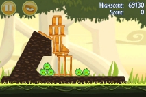 Angry Birds эпизод Danger Above уровень 6-5