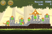 Angry Birds эпизод Danger Above уровень 6-8