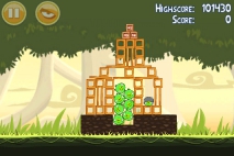 Angry Birds эпизод Danger Above уровень 6-9