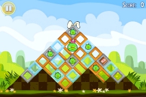 Angry Birds Seasons Easter Eggs уровень 1