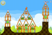 Angry Birds Seasons Easter Eggs уровень 10