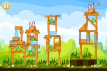 Angry Birds Seasons Easter Eggs уровень 13