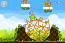 Angry Birds Seasons Easter Eggs уровень 15