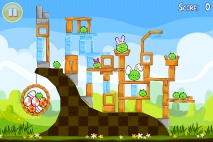 Angry Birds Seasons Easter Eggs уровень 2