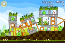 Angry Birds Seasons Easter Eggs уровень 3