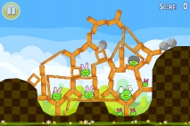 Angry Birds Seasons Easter Eggs уровень 4