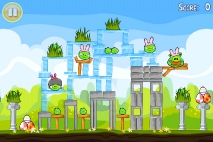 Angry Birds Seasons Easter Eggs уровень 5