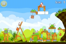 Angry Birds Seasons Easter Eggs уровень 6