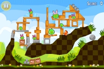 Angry Birds Seasons Easter Eggs уровень 8