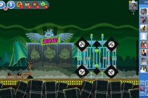 Angry Birds Friends Green Day Уровень 8