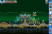 Angry Birds Friends Green Day Уровень 9