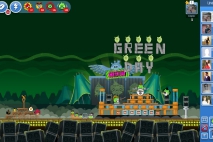 Angry Birds Friends Green Day Уровень Золотая Граната