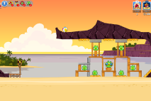 Angry Birds Friends Pigini Beach уровень 6