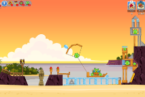 Angry Birds Friends Pigini Beach уровень 14