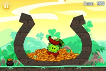 Angry Birds Seasons Go Green Get Lucky Золотое Яйцо 2 - Горшок с Золотом