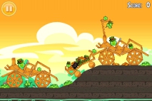 Angry Birds Seasons Go Green Get Lucky уровень 10