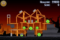 Angry Birds Seasons Trick or Treat уровень 1-10