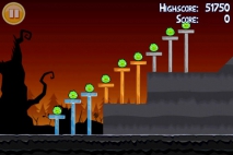 Angry Birds Seasons Trick or Treat уровень 1-2