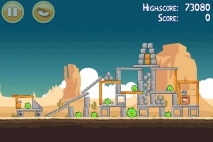 Angry Birds Ham 'em High уровень 12-10