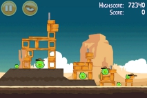 Angry Birds Ham 'em High уровень 12-11