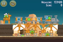 Angry Birds Ham 'em High уровень 12-15