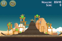 Angry Birds Ham 'em High уровень 12-2