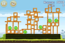 Angry Birds Mighty Hoax уровень 4-12