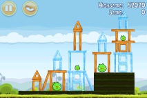 Angry Birds Mighty Hoax уровень 4-19