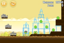 Angry Birds Mighty Hoax уровень 5-16