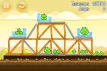 Angry Birds Mighty Hoax уровень 5-18