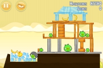 Angry Birds Mighty Hoax уровень 5-6