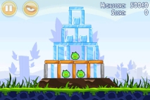 Angry Birds Poached Eggs уровень 1-12