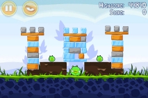 Angry Birds Poached Eggs уровень 1-15