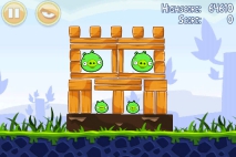 Angry Birds Poached Eggs уровень 1-16