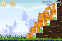 Angry Birds Poached Eggs уровень 1-18