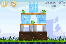 Angry Birds Poached Eggs уровень 1-7