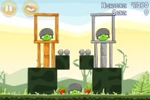 Angry Birds Poached Eggs уровень 2-10