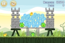 Angry Birds Poached Eggs уровень 2-11