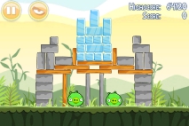 Angry Birds Poached Eggs уровень 2-12