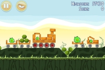 Angry Birds Poached Eggs уровень 2-14