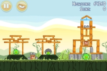 Angry Birds Poached Eggs уровень 2-16