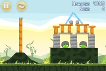 Angry Birds Poached Eggs уровень 2-19