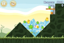 Angry Birds Poached Eggs уровень 2-2