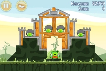 Angry Birds Poached Eggs уровень 2-21