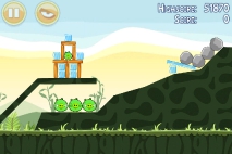 Angry Birds Poached Eggs уровень 2-4